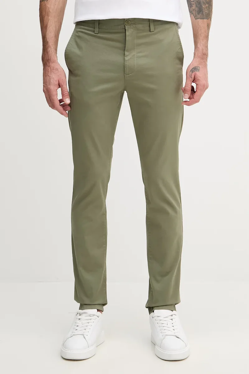 Lacoste pantaloni regular pentru bărbați, din bumbac cu elastan