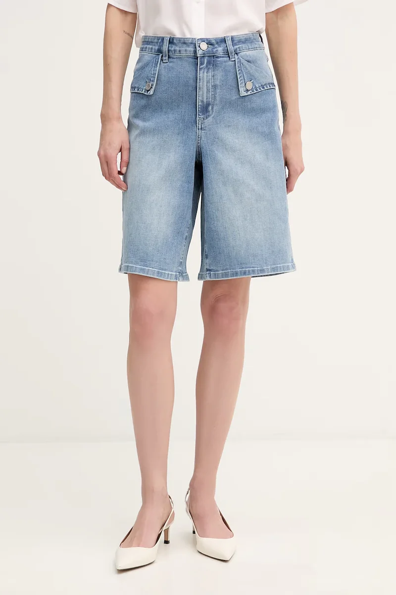 Joseph Ribkoff pantaloni scurți pentru femei, din denim