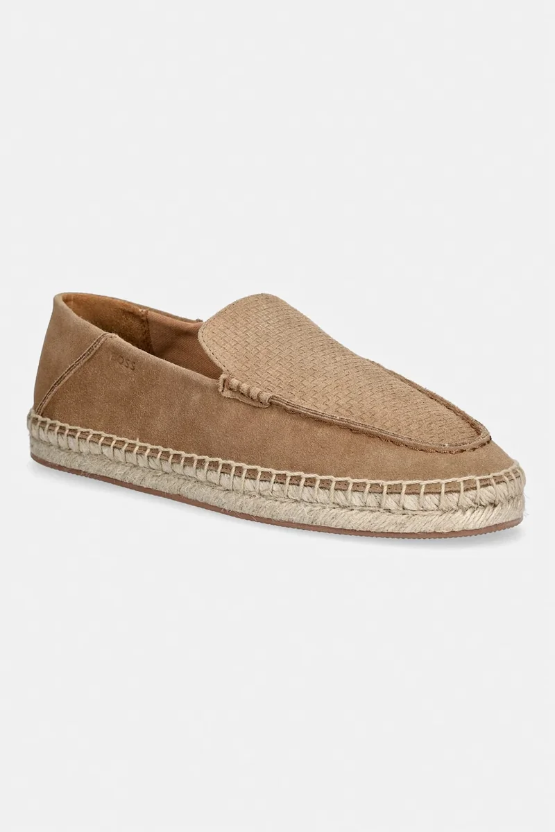 BOSS espadrile pentru bărbați, din piele întoarsă Madeira