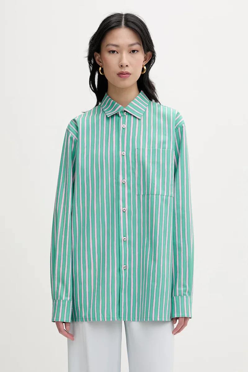 Marimekko cămașă pentru femei, din bumbac