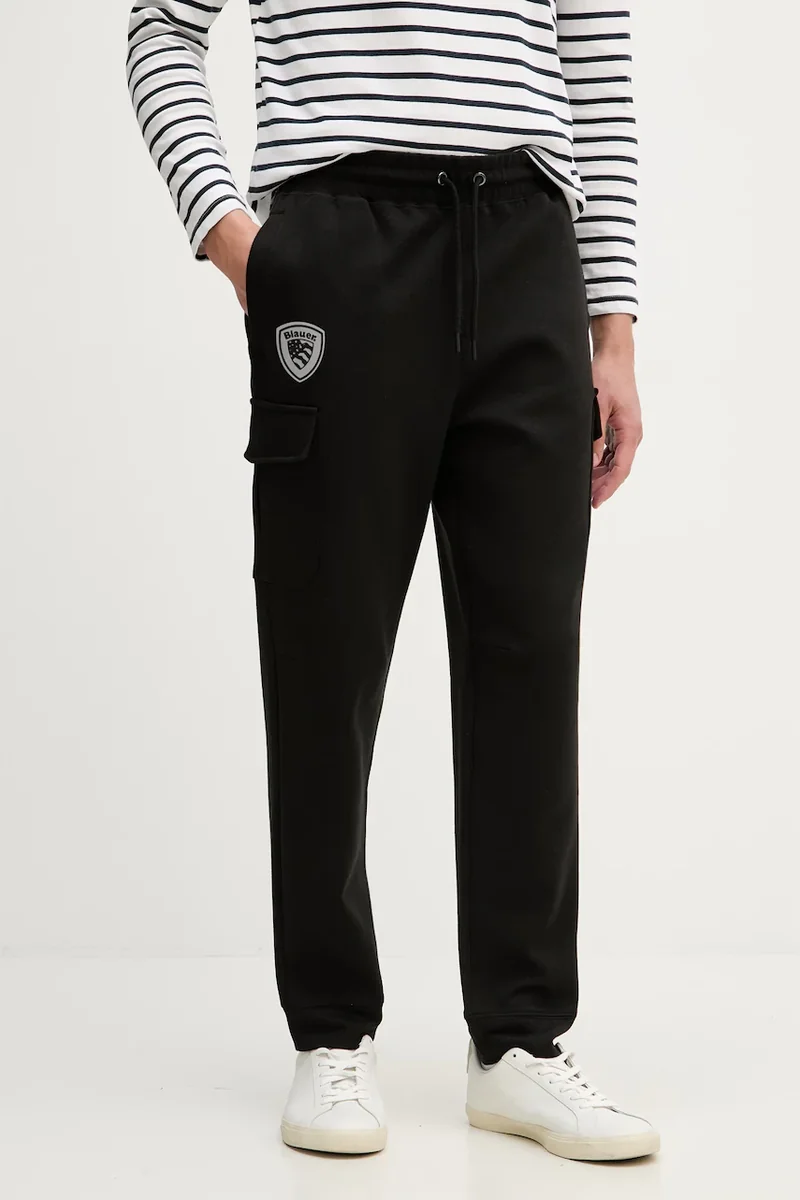 Blauer pantaloni de trening pentru bărbați, cu bumbac OLNEYS