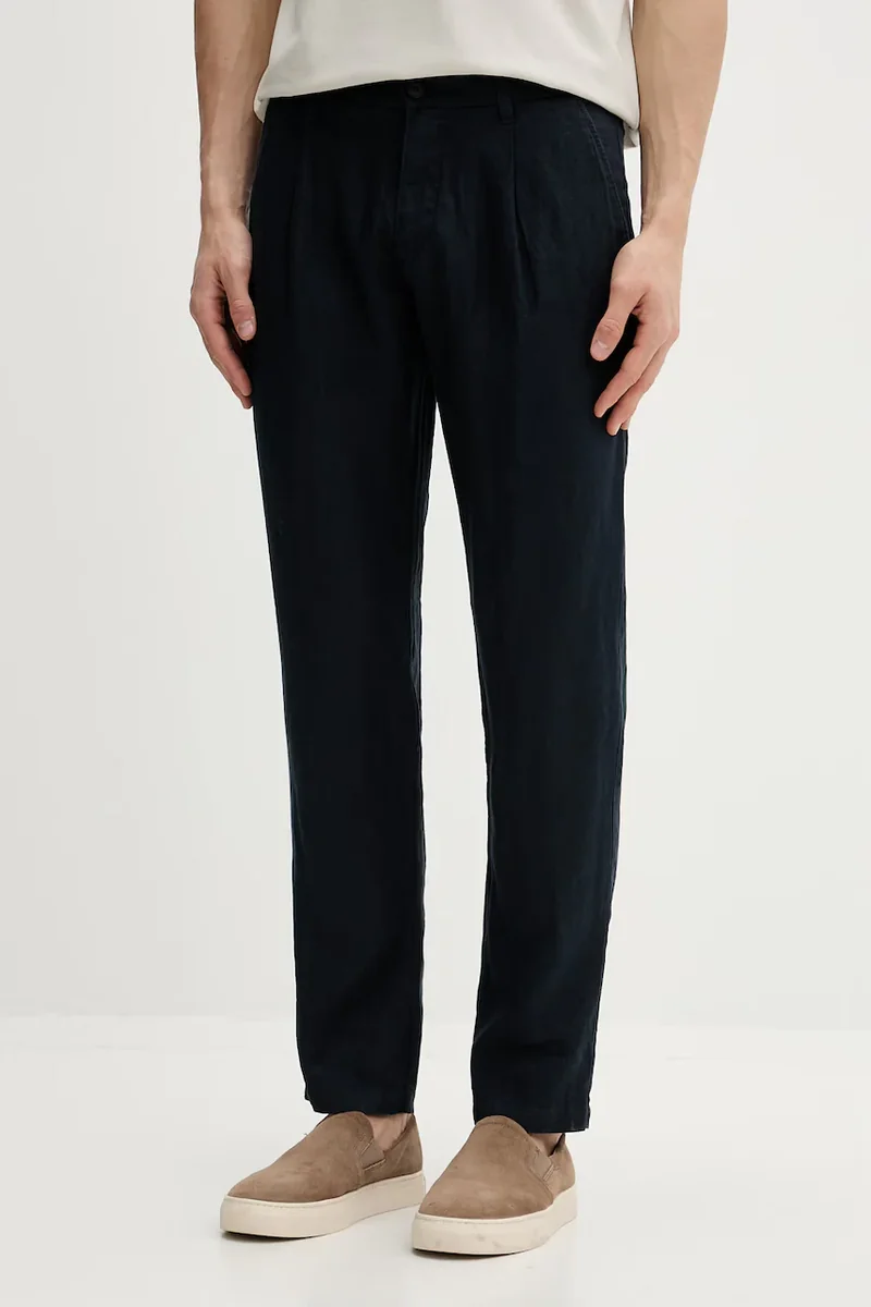 Marc O'Polo pantaloni chinos pentru bărbați, din in