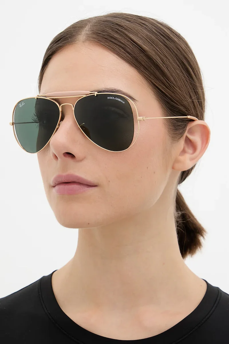 Ray-Ban ochelari de soare aviator pentru femei RAY-BAN X DOLCE&GABBANA