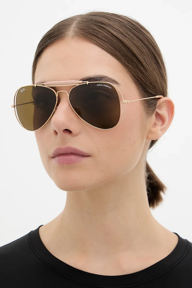 Ray-Ban ochelari de soare aviator pentru femei RAY-BAN X DOLCE&GABBANA