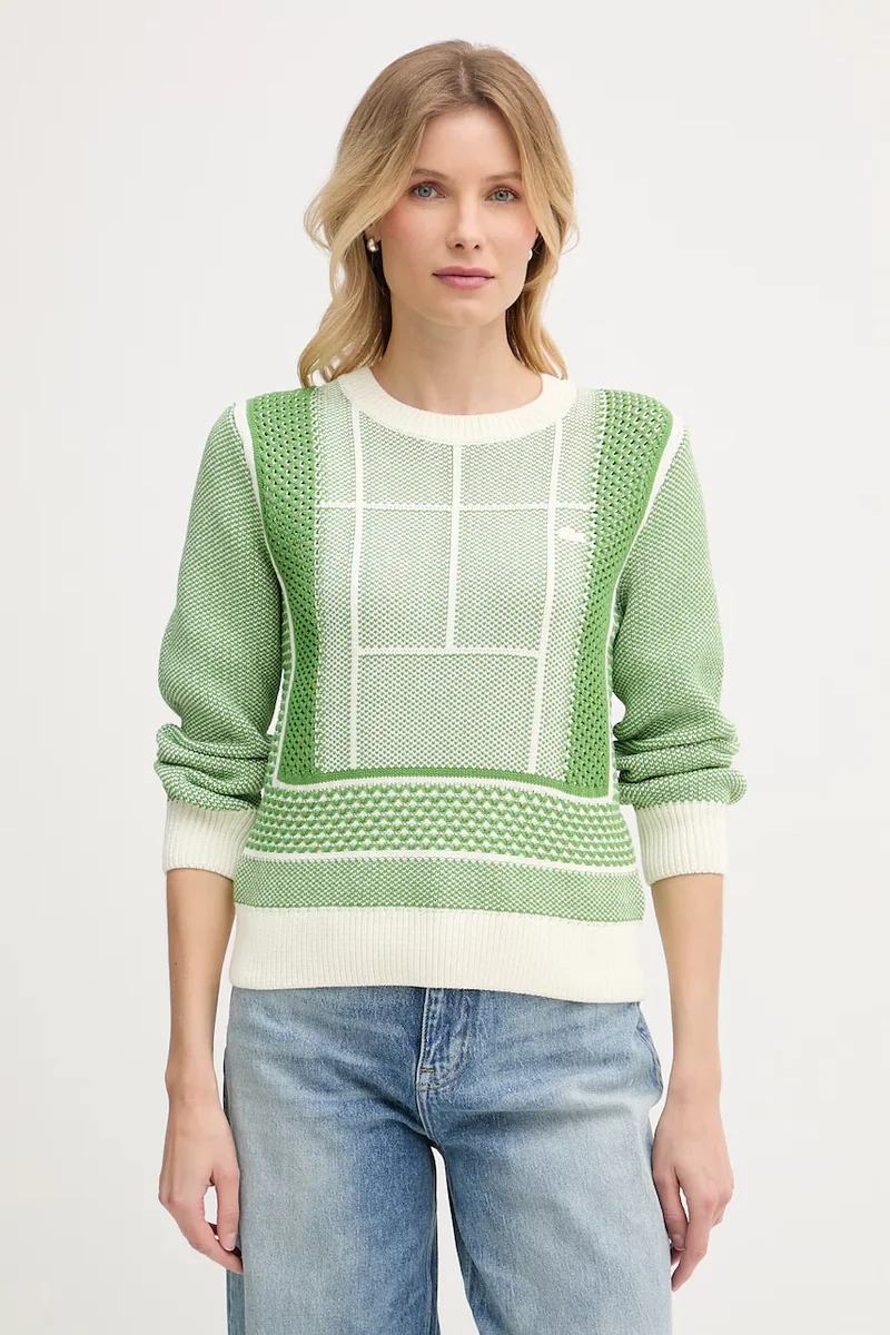 Lacoste pulover pentru femei, cu bumbac