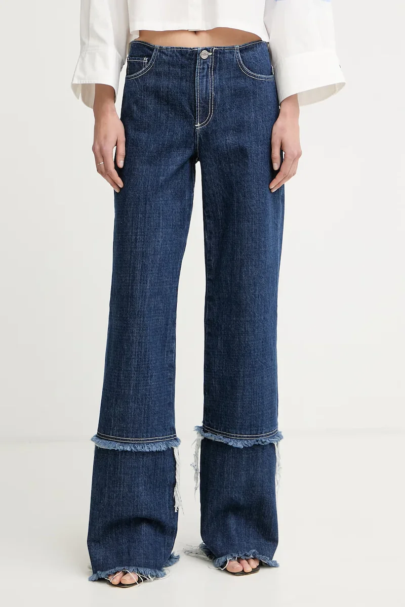 Max&Co. blugi wide leg pentru femei MCLRICETTA