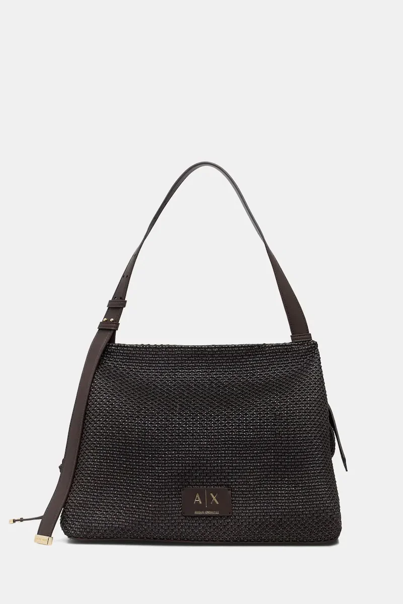 Armani Exchange geantă shopper pentru femei împletită