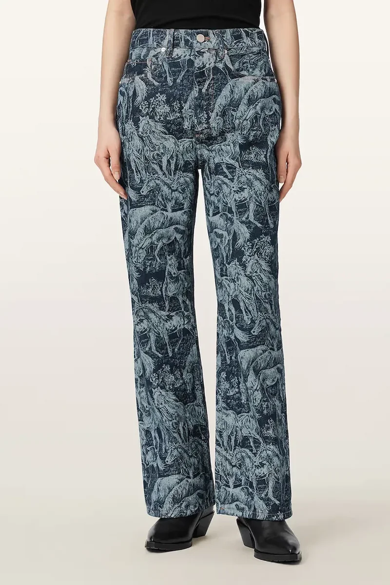 AllSaints blugi boyfriend pentru femei BLAKE