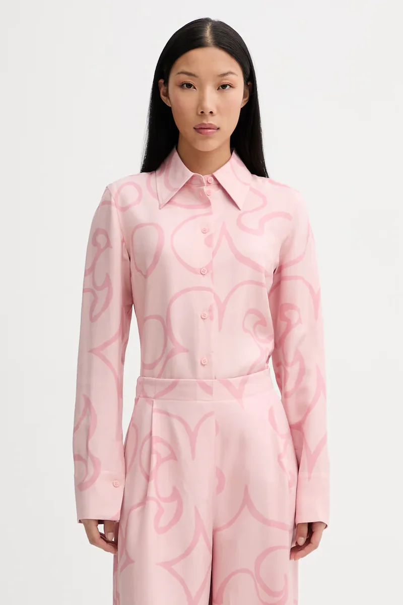 Marimekko cămașă pentru femei, cu vâscoză