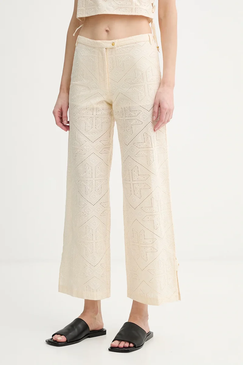 Sessun pantaloni culottes pentru femei, din bumbac