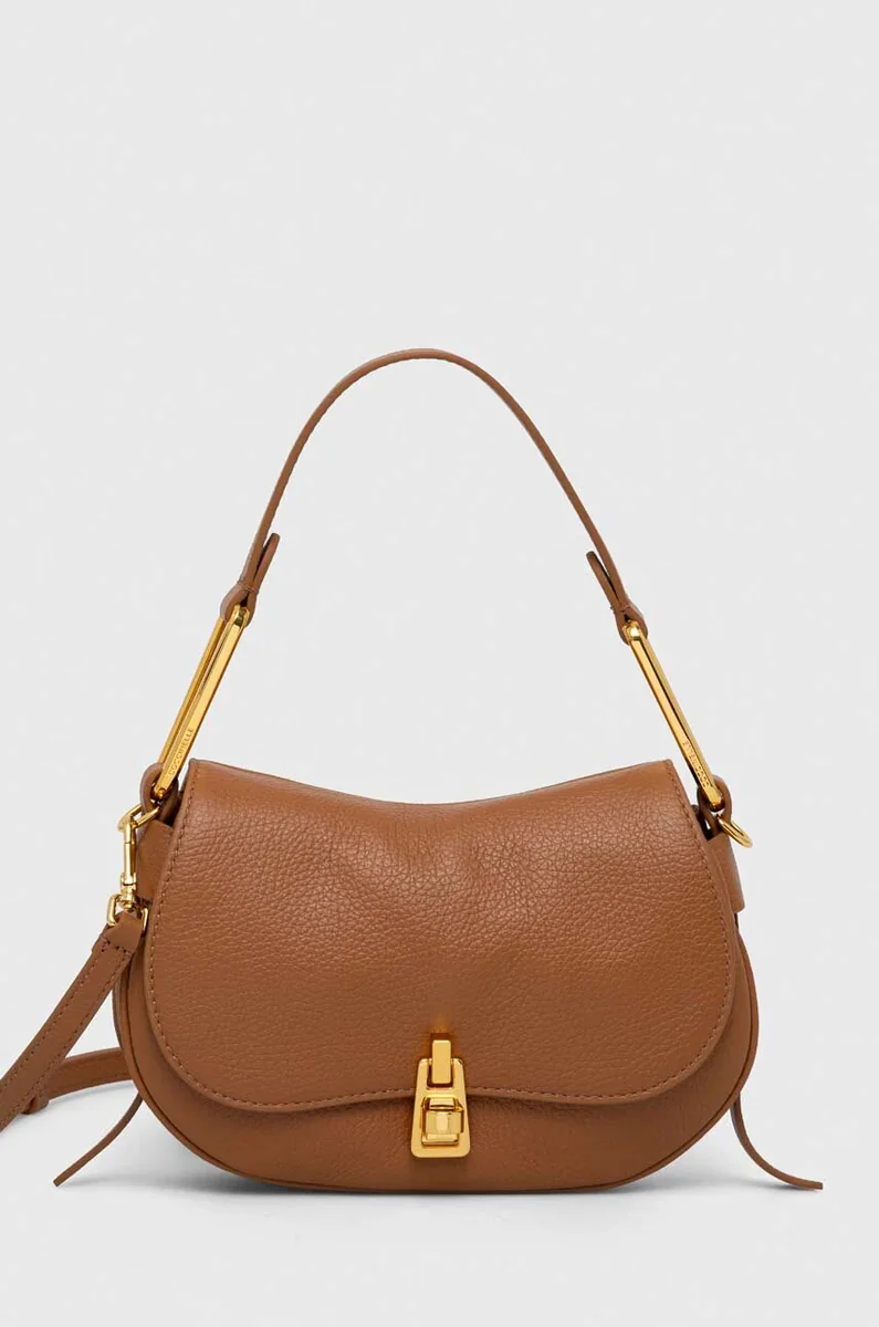 Coccinelle geantă crossbody pentru femei, din piele