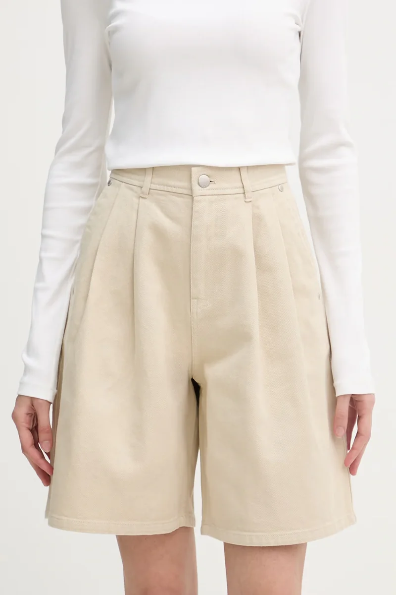 Barbour pantaloni scurți pentru femei, din denim Daya