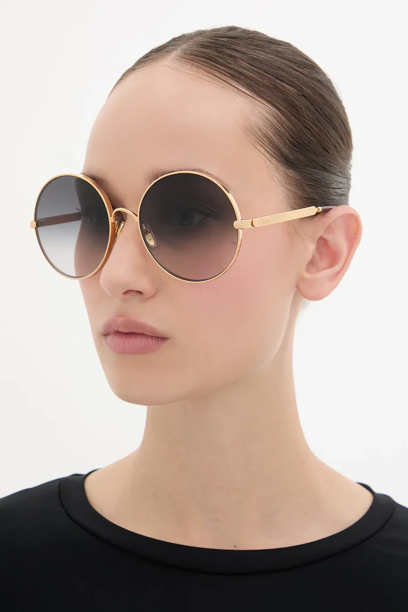 Chloe ochelari de soare rotunzi pentru femei