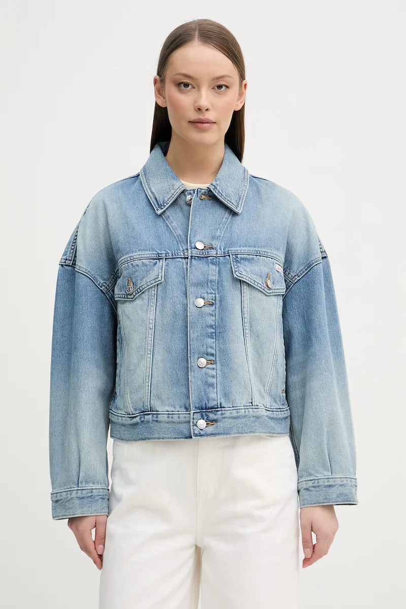 Calvin Klein Jeans geacă de blugi pentru femei