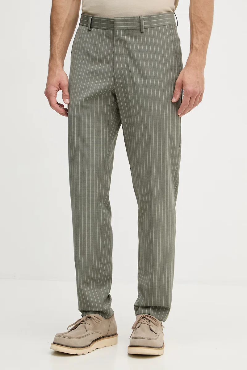 Michael Kors pantaloni pentru bărbați, cu amestec de lână