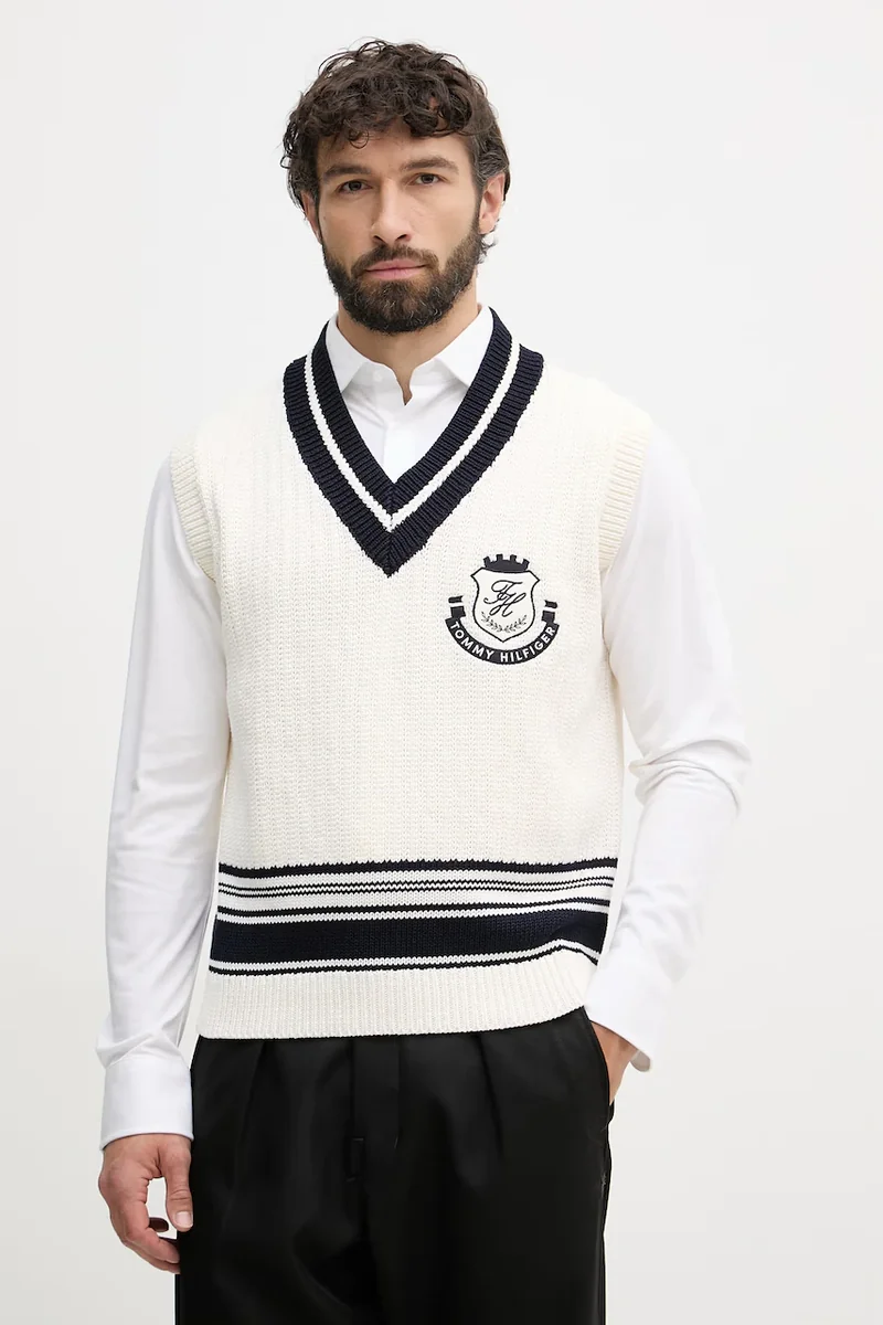 Tommy Hilfiger vestă pentru bărbați, din bumbac