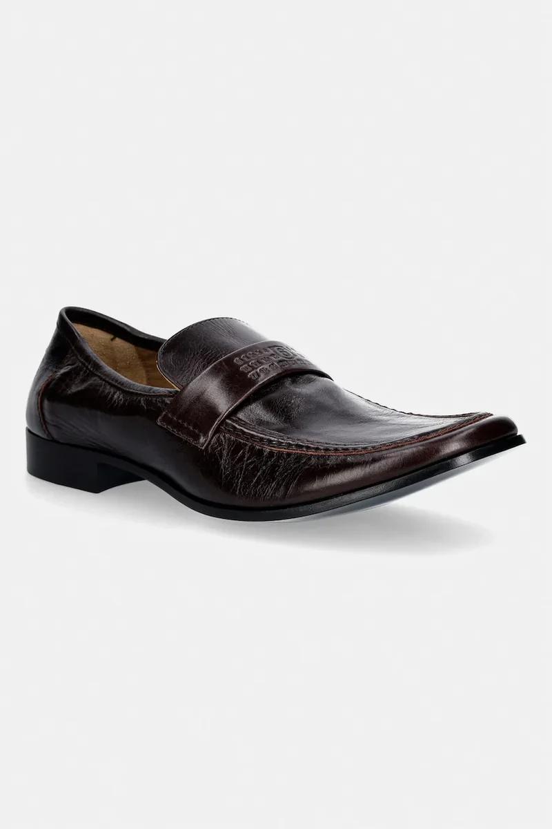 MM6 Maison Margiela mocasini bărbați din piele