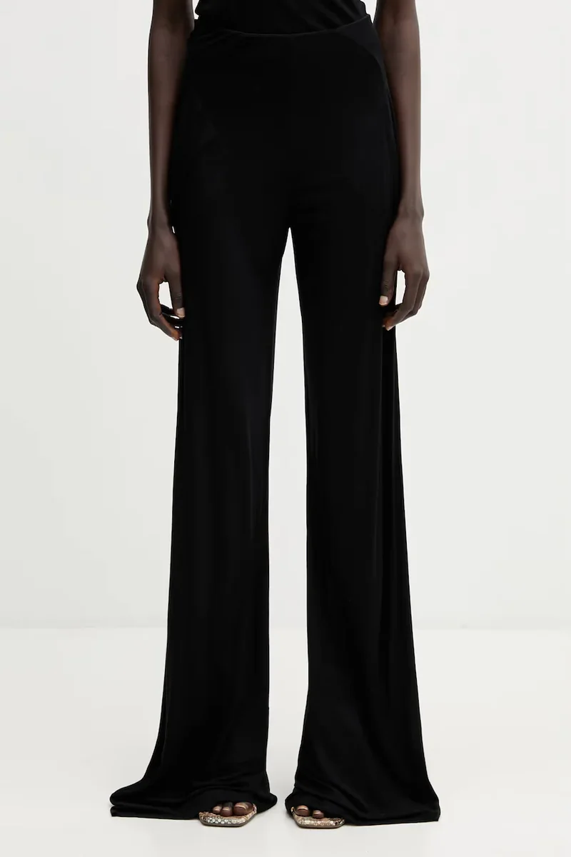 Rick Owens Lilies pantaloni pentru femei, din vâscoză Bias