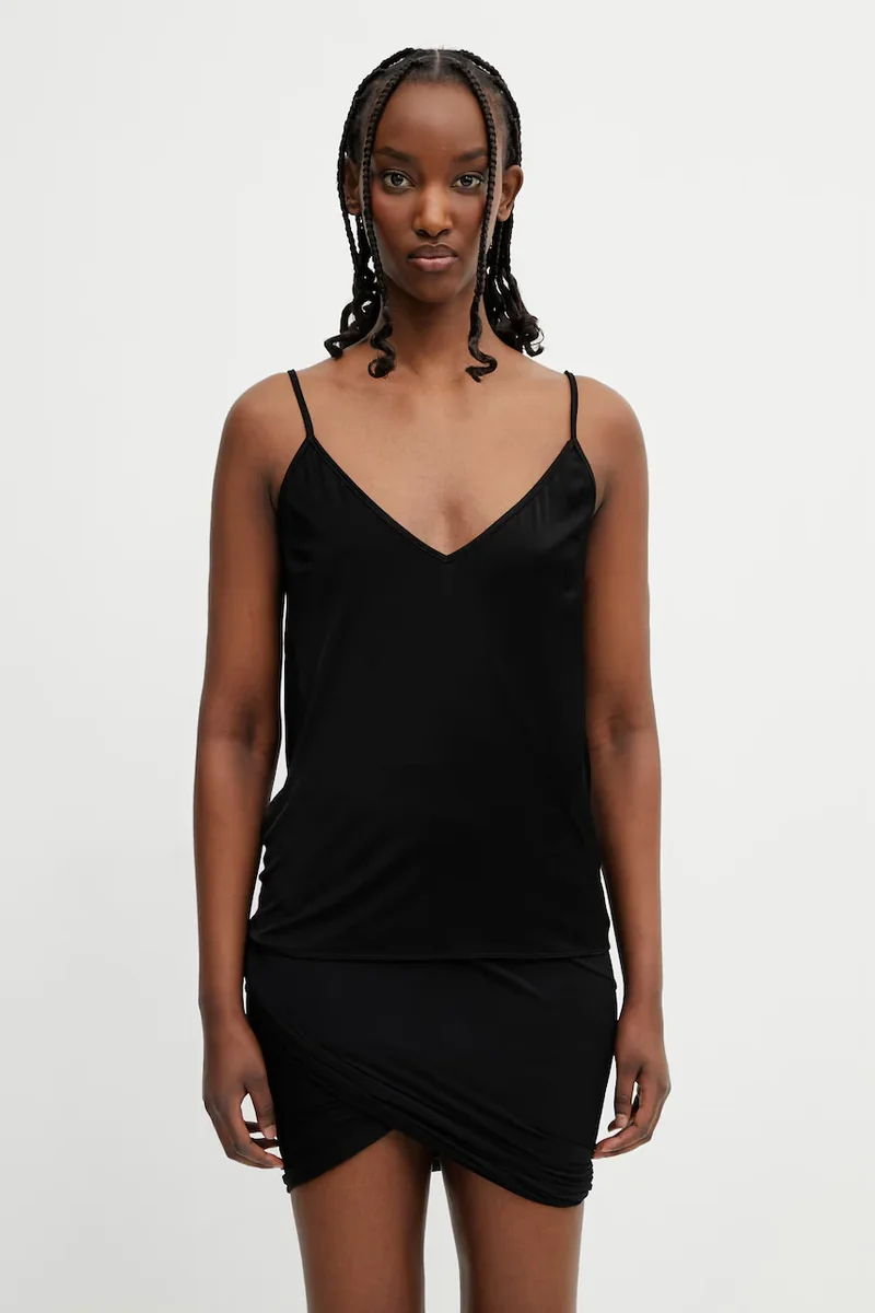 Rick Owens Lilies bluză cu bretele pentru femei, din vâscoză