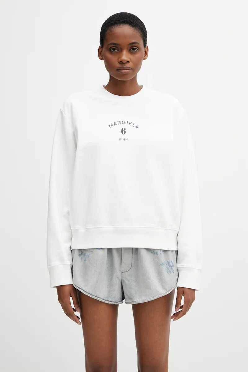 MM6 Maison Margiela hanorac pentru femei, din bumbac
