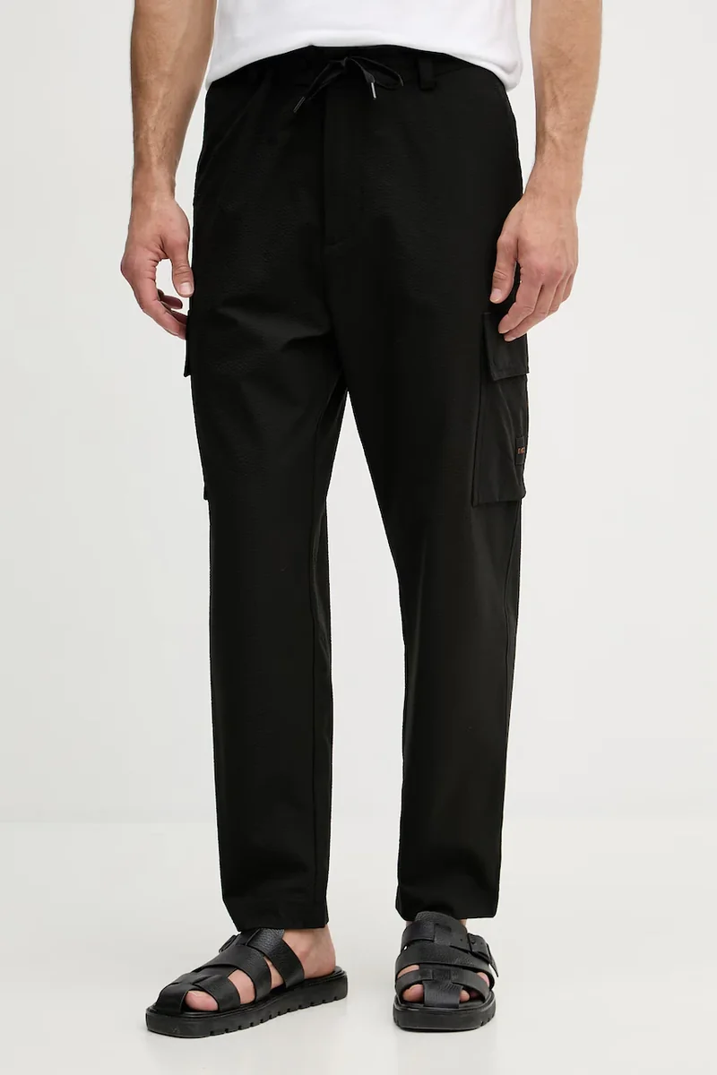 BOSS Orange pantaloni cargo pentru bărbați