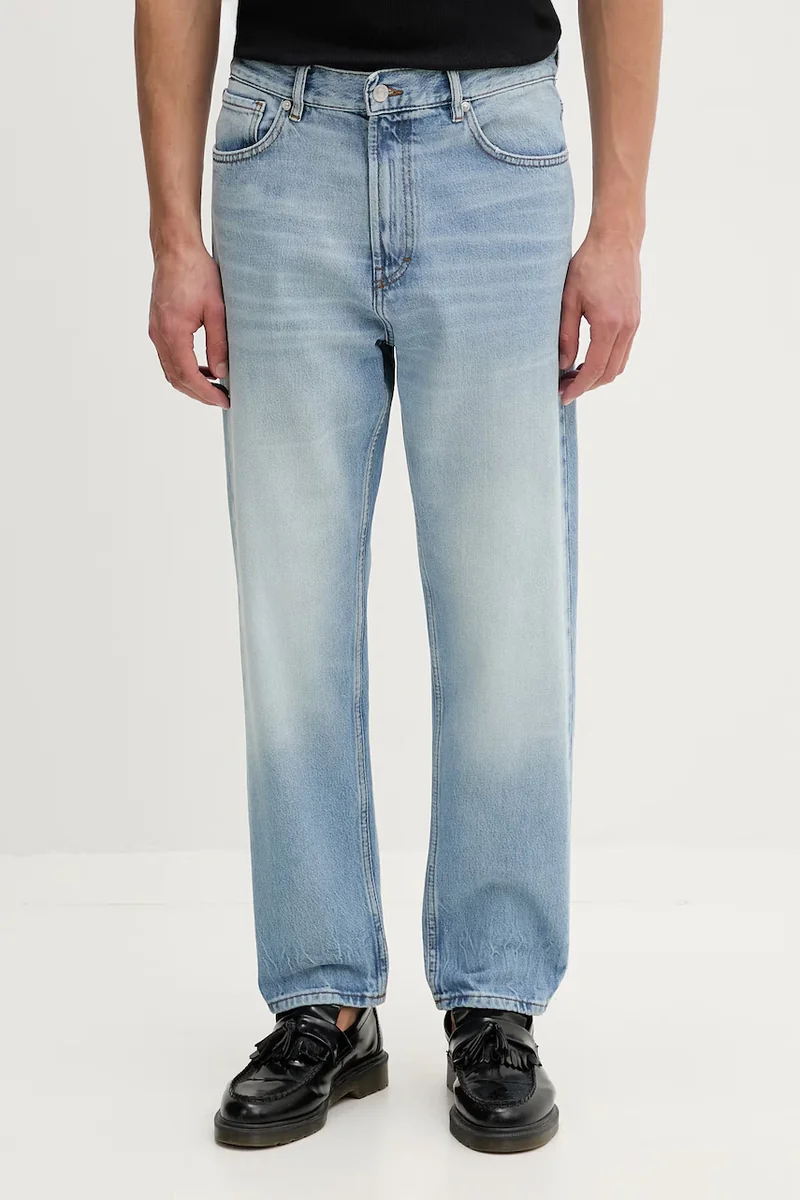 HUGO blugi relaxed fit pentru bărbați HUGO 838