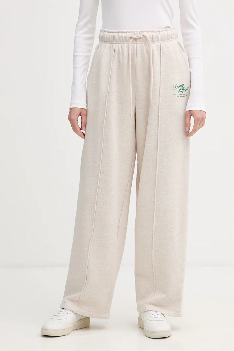 Tommy Hilfiger pantaloni de trening pentru femei, din bumbac