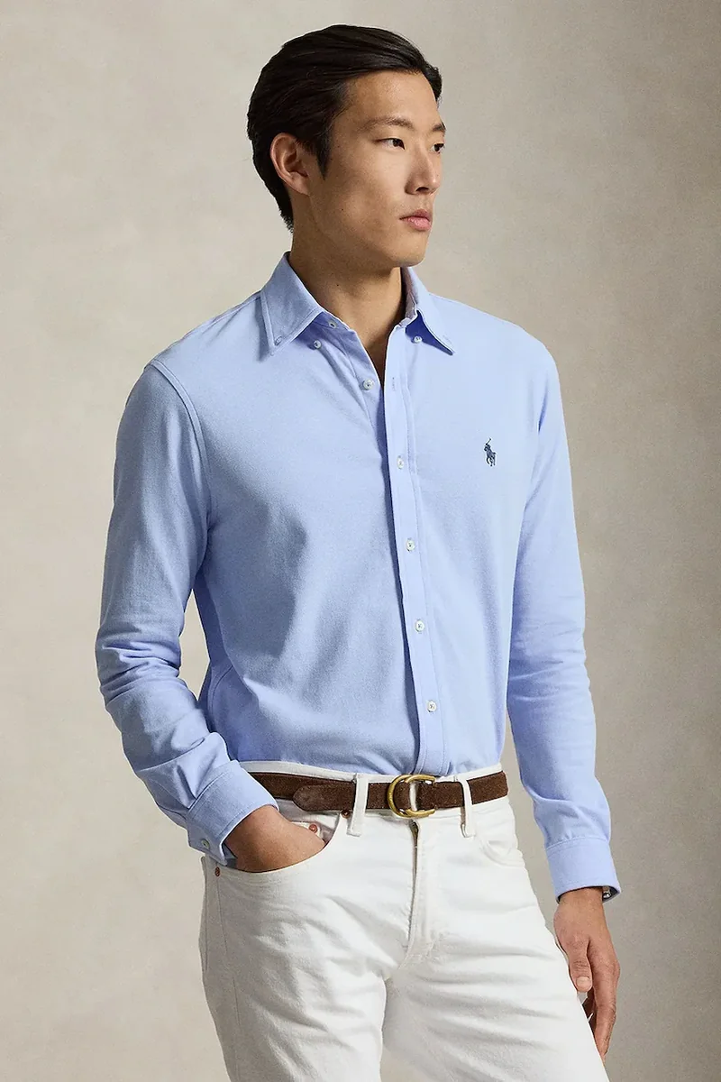 Polo Ralph Lauren cămașă bărbătească din bumbac