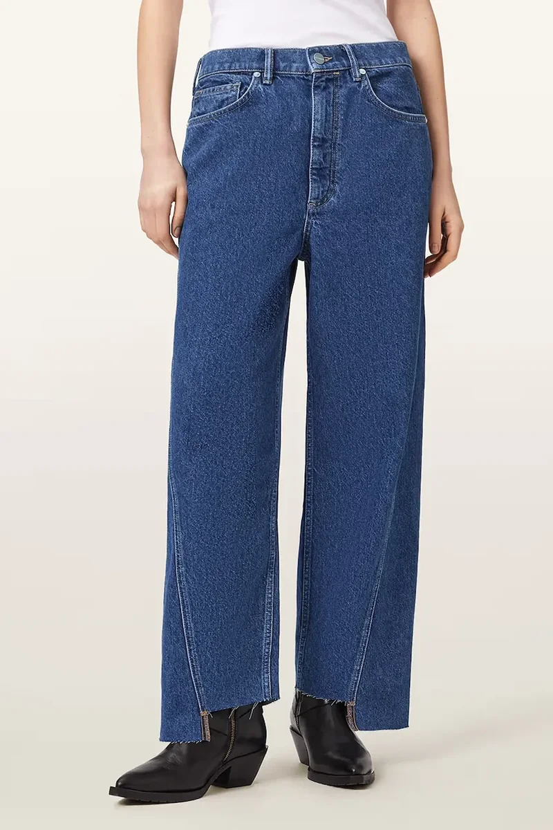 AllSaints blugi loose pentru femei FOX