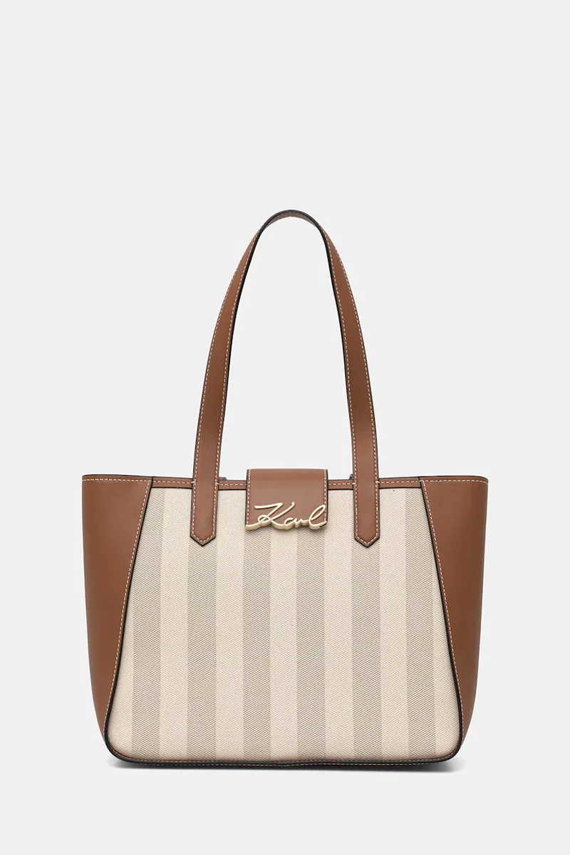 Karl Lagerfeld hobo bag pentru femei, cu imitație de piele K/SIGNATURE
