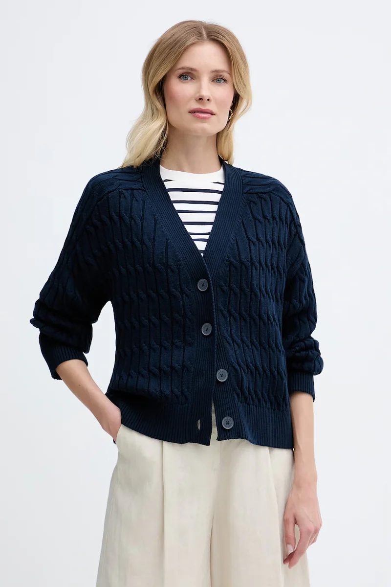 Tommy Hilfiger cardigan pentru femei, din bumbac