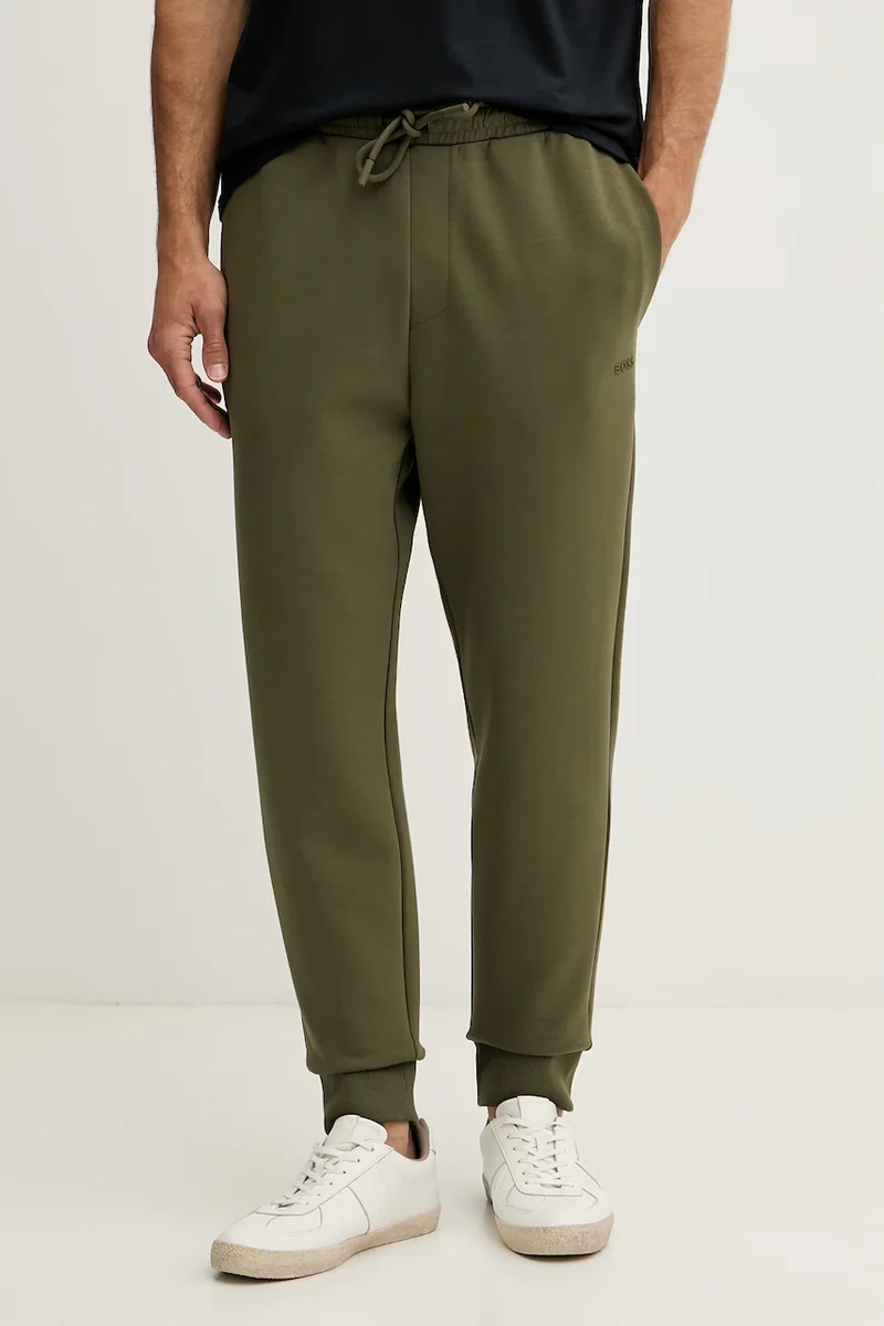 BOSS Green pantaloni de trening pentru bărbați, din bumbac cu elastan Hadiko
