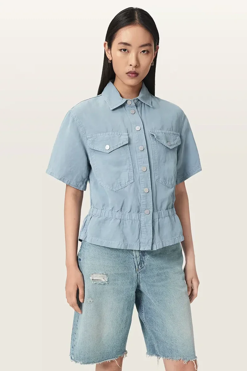 AllSaints cămașă pentru femei, cu in TOVE