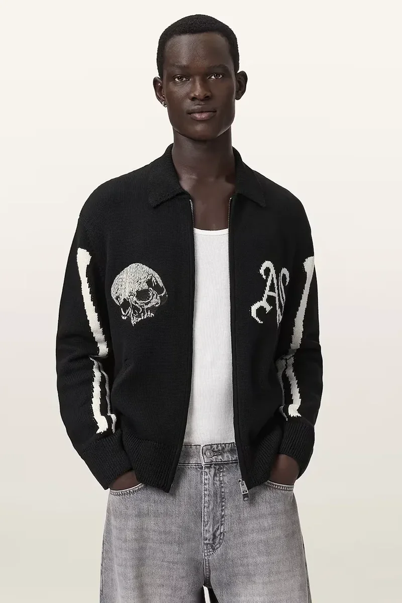 AllSaints cardigan pentru bărbați, din bumbac ADRIAN