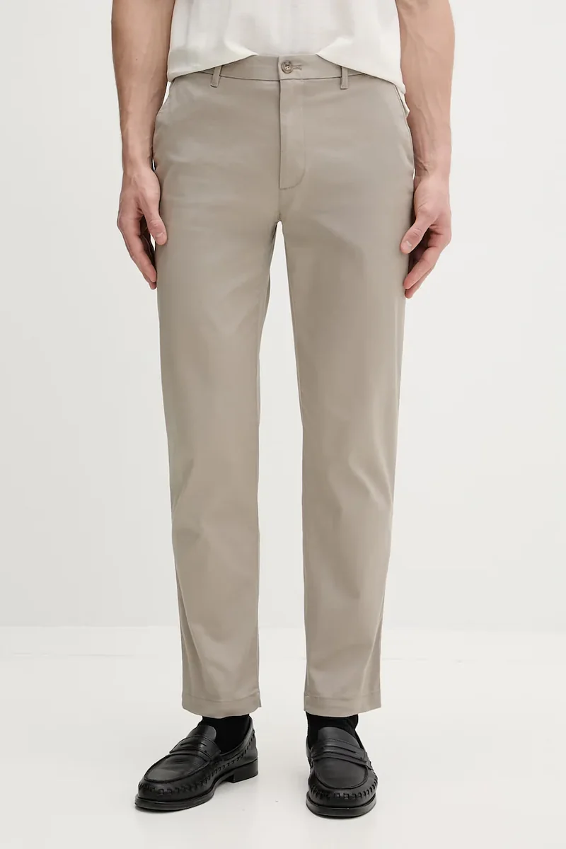 Calvin Klein pantaloni pentru bărbați, din bumbac cu elastan