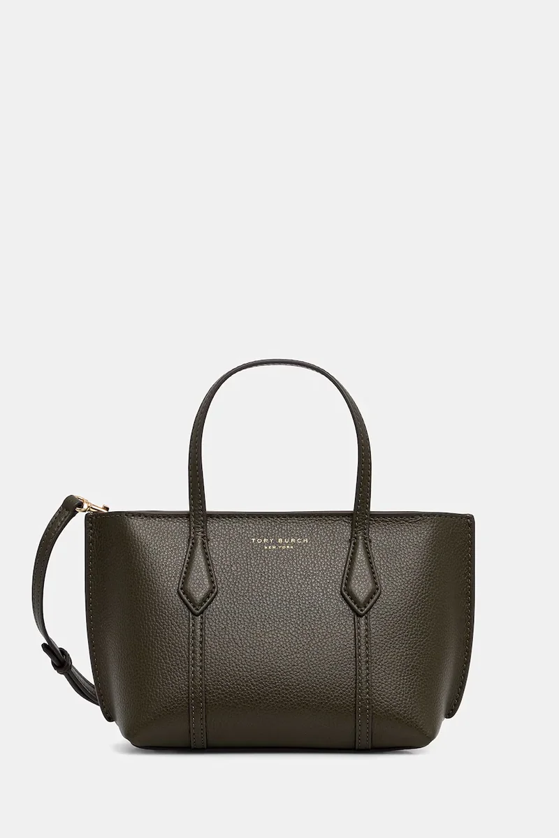 Tory Burch tote bag pentru femei, din piele Perry