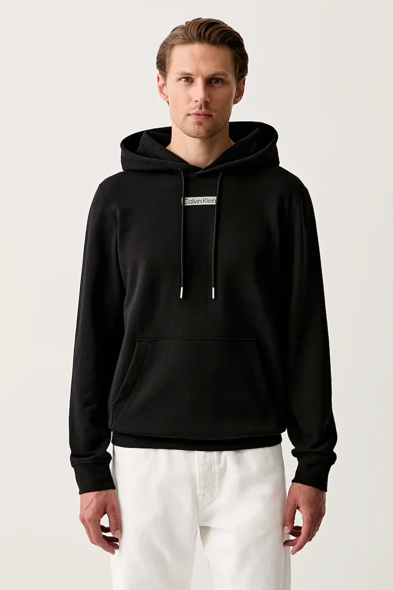 Calvin Klein hanorac cu glugă pentru bărbați din bumbac