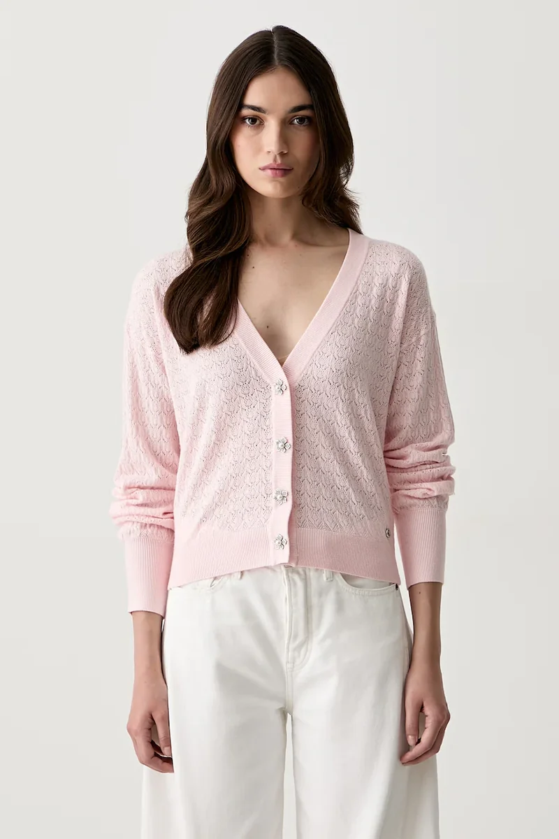 Guess cardigan pentru femei, cu vâscoză NINA