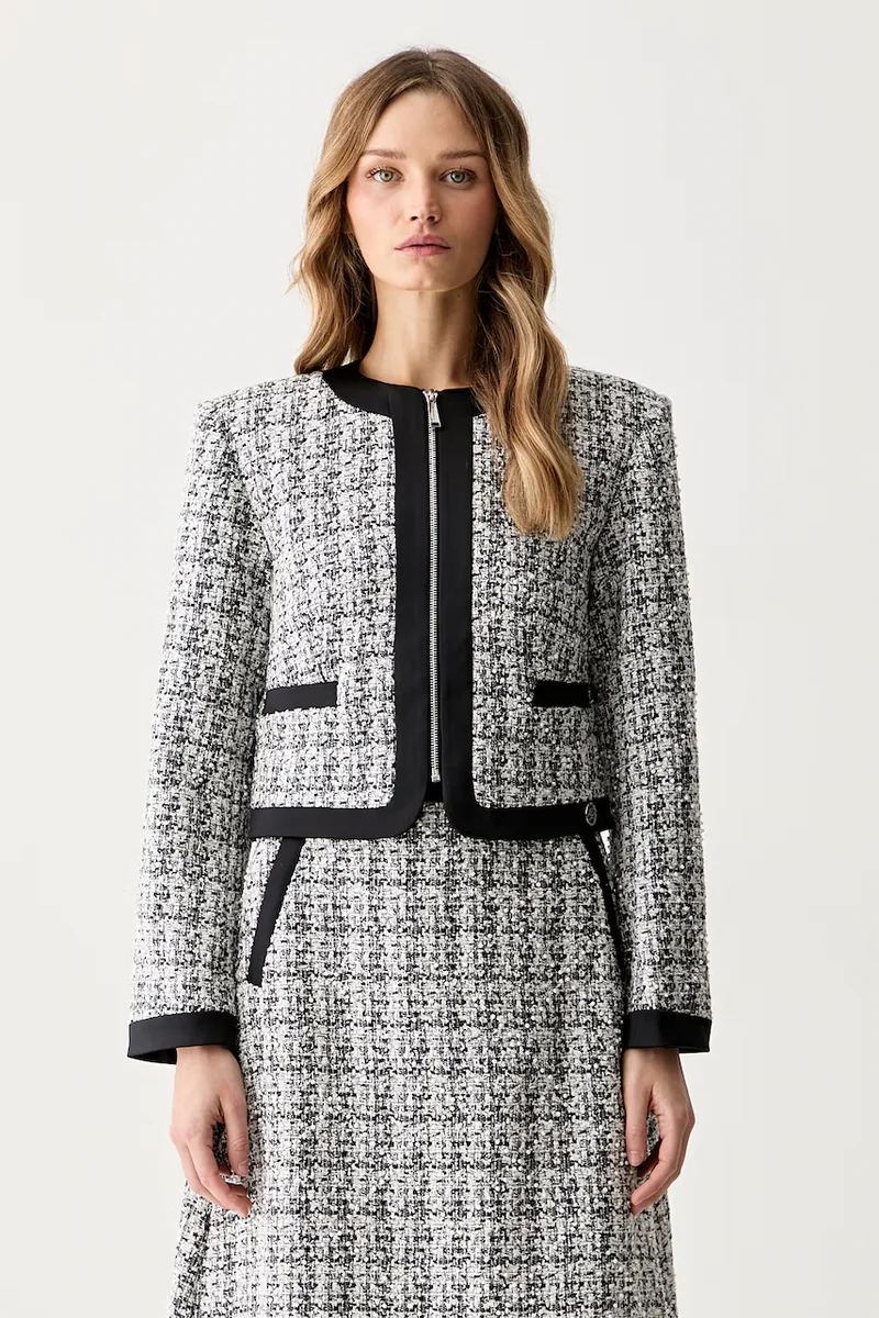 Karl Lagerfeld sacou pentru femei cu amestec de lână