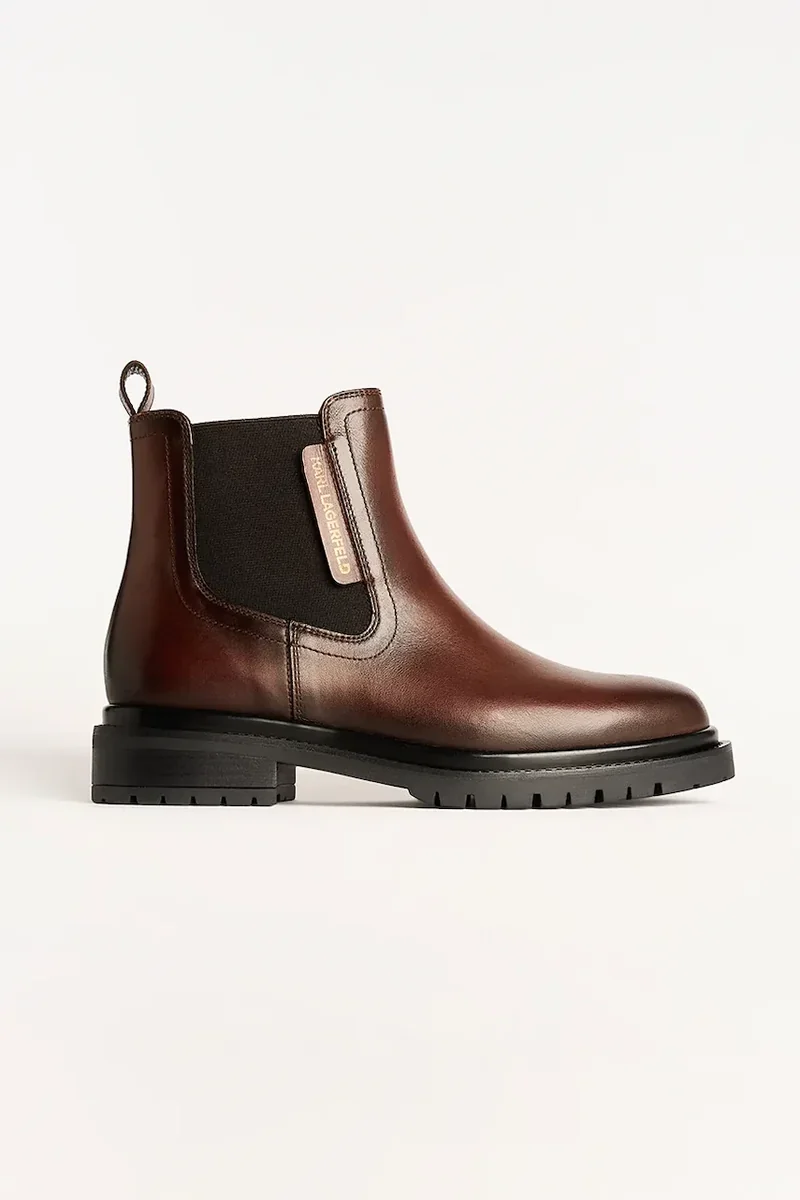 Karl Lagerfeld cizme de piele BINKY