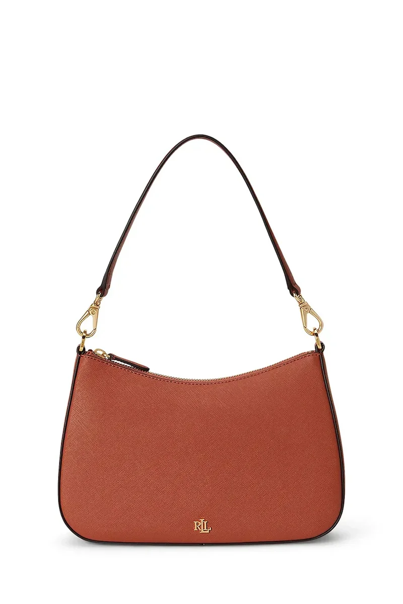 Lauren Ralph Lauren hobo bag pentru femei din piele