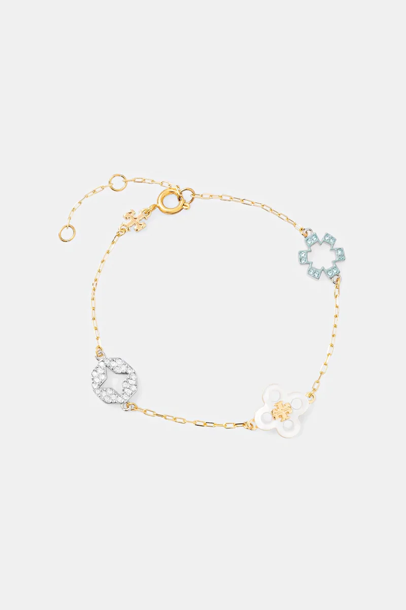 Tory Burch brățară pentru femei placată cu aur cristal ForgetMe