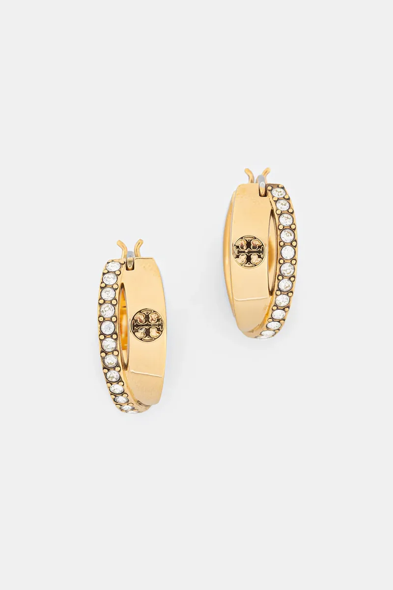 Tory Burch cercei pentru femei placate cu aur Icon