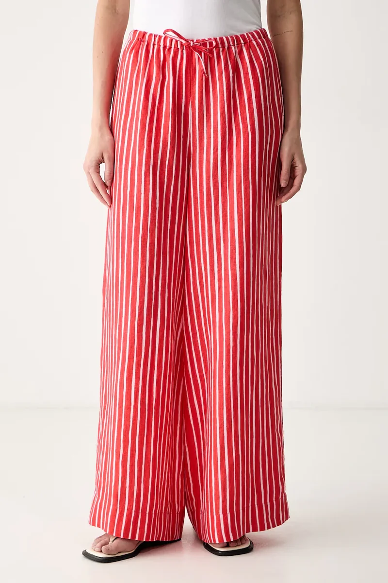 Marimekko pantaloni pentru femei din in
