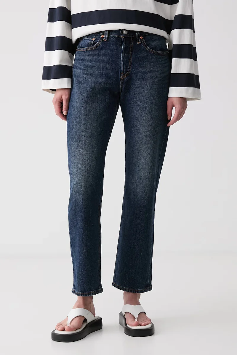 Levi's blugi straight pentru femei 501 CURVE