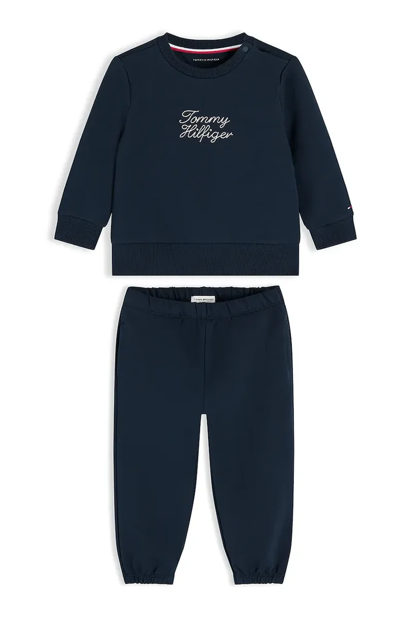 Tommy Hilfiger compleu de trening pentru bebeluși cu bumbac