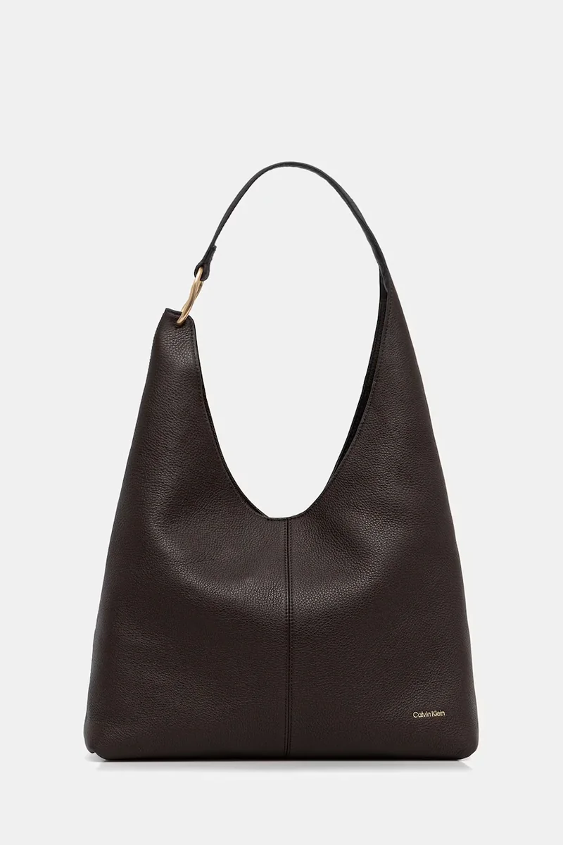 Calvin Klein geantă tote pentru femei din piele