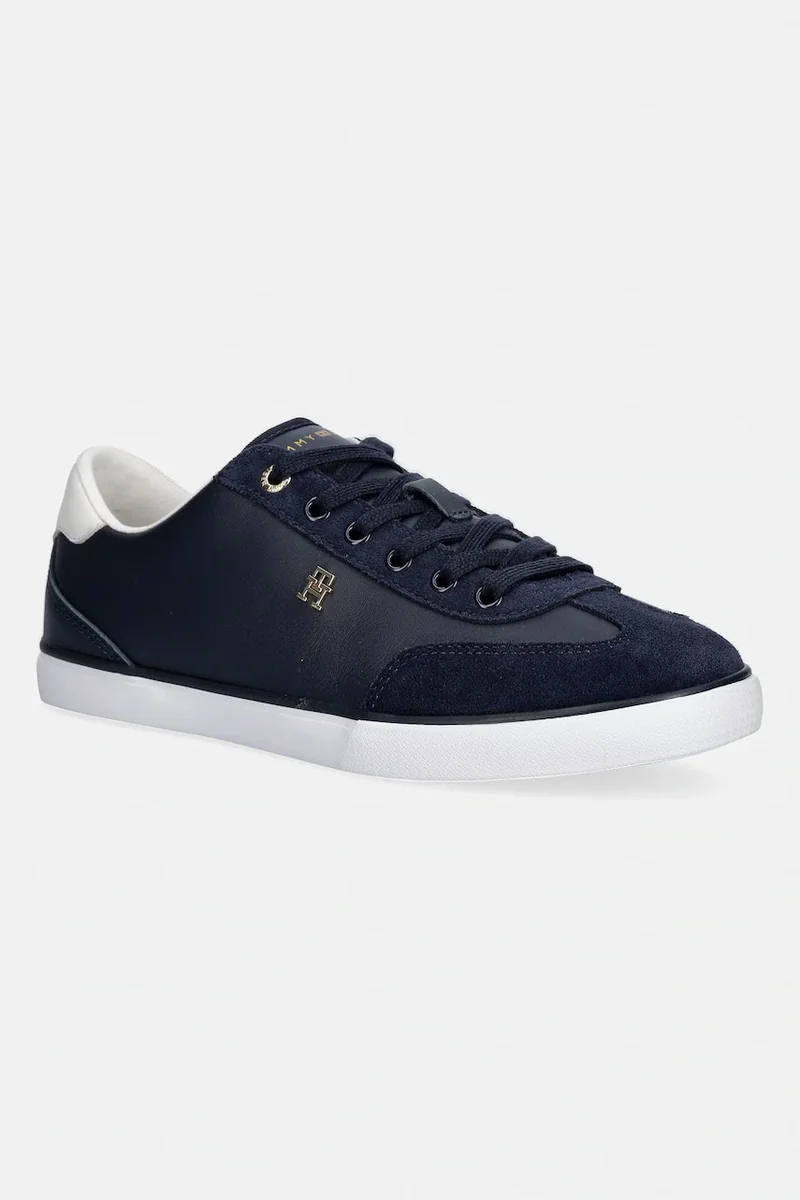 Tommy Hilfiger TH CHIC LOW VULC teniși pentru femei din piele