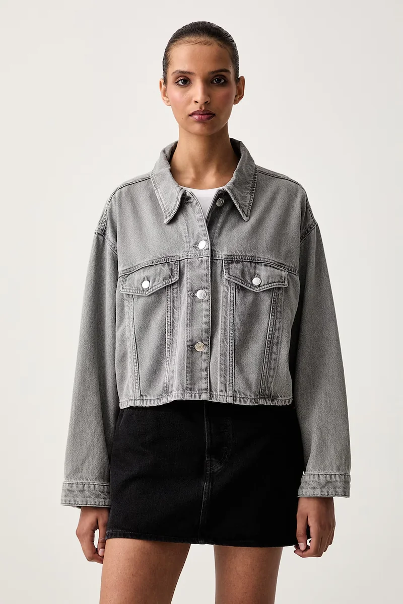 Marc O'Polo geacă tip cămașă pentru femei, din denim