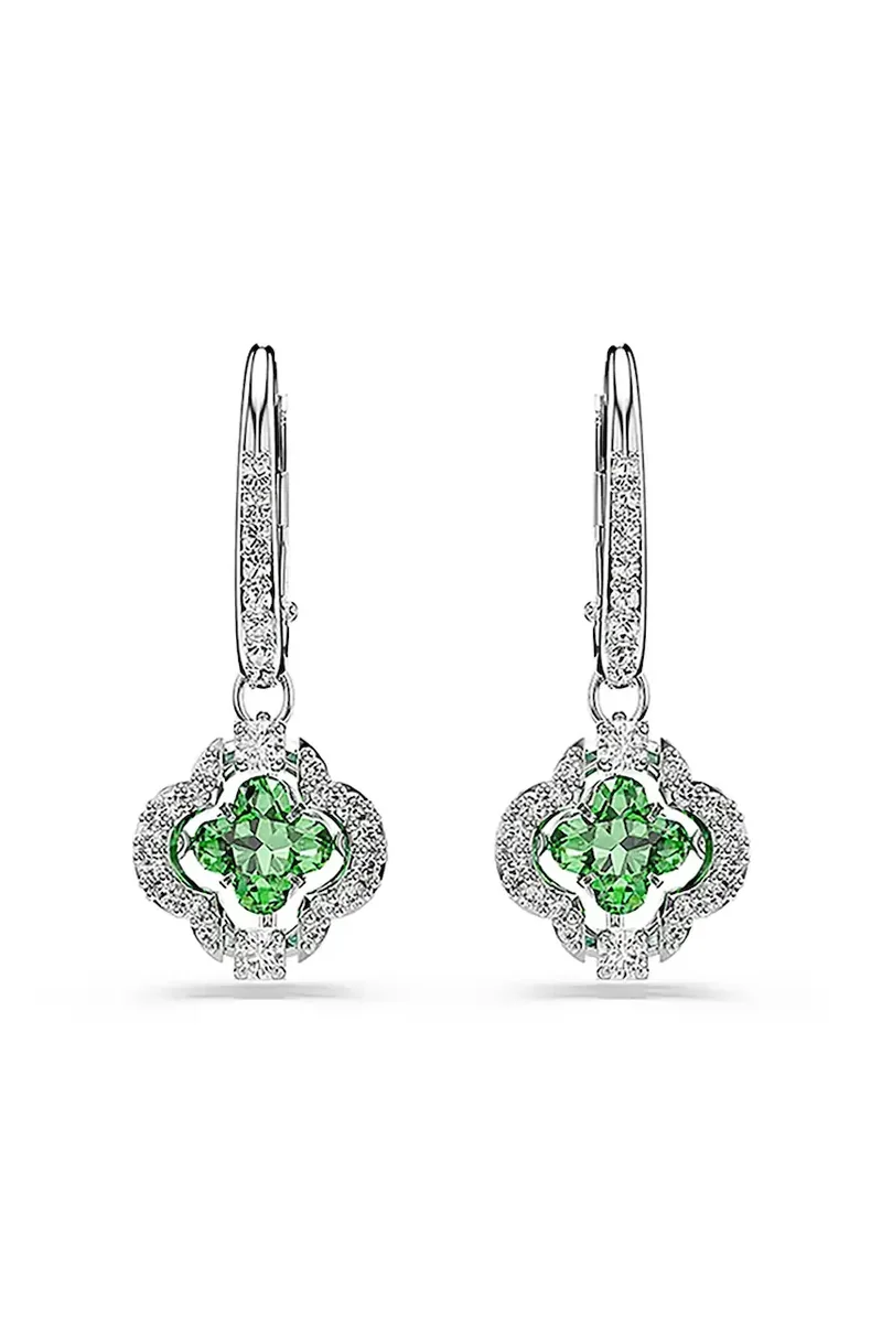 Swarovski cercei pentru femei din metal cu zirconiu cubic UNA